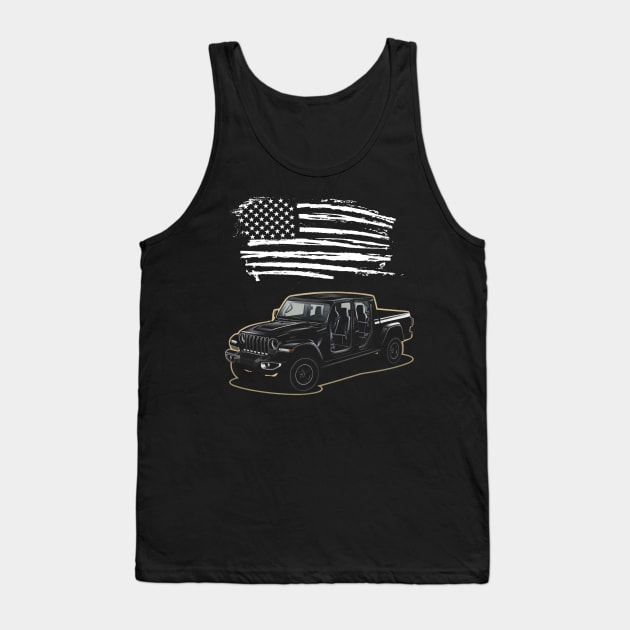 Jeep Gladiator (JT) Tank Top by Moulezitouna